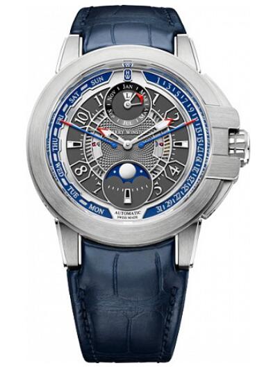 Review Harry Winston Ocean Biretrograde Perpetual Calendar Automatic 42mm OCEAPC42WW001 watch Replica